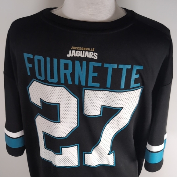 Jacksonville Jaguars #27 Fournette Jersey Shirt 2XL - Picture 3 of 6
